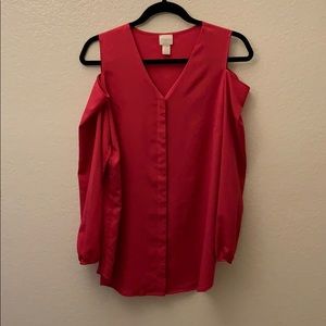 CHICOS long sleeve button down